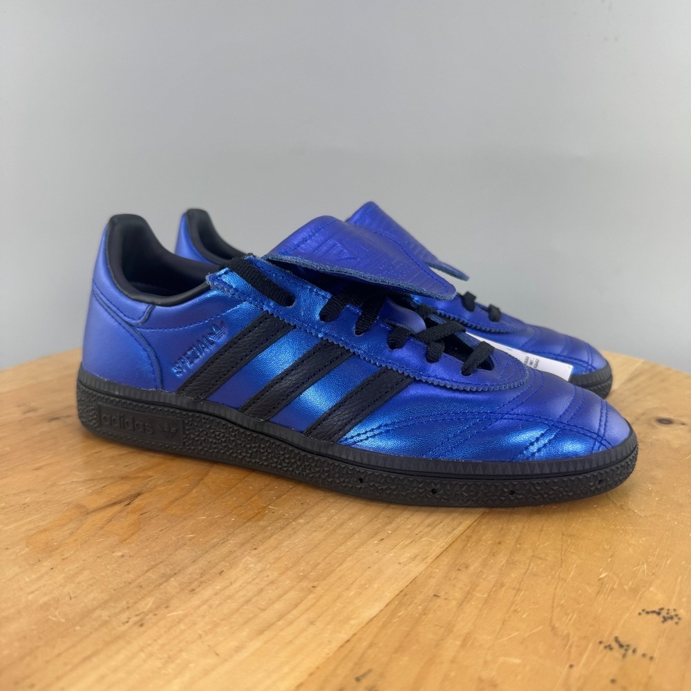 Adidas Handball Spezial LT Womens Size 6.5 Shoes Lucid Blue Black Sneakers NEW
